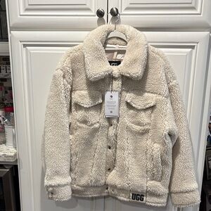 UGG Cream Fleece Jacket